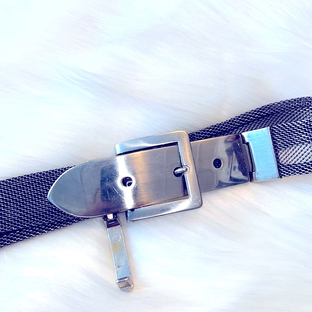 Silver Mesh Belt - Picture 8 of 11